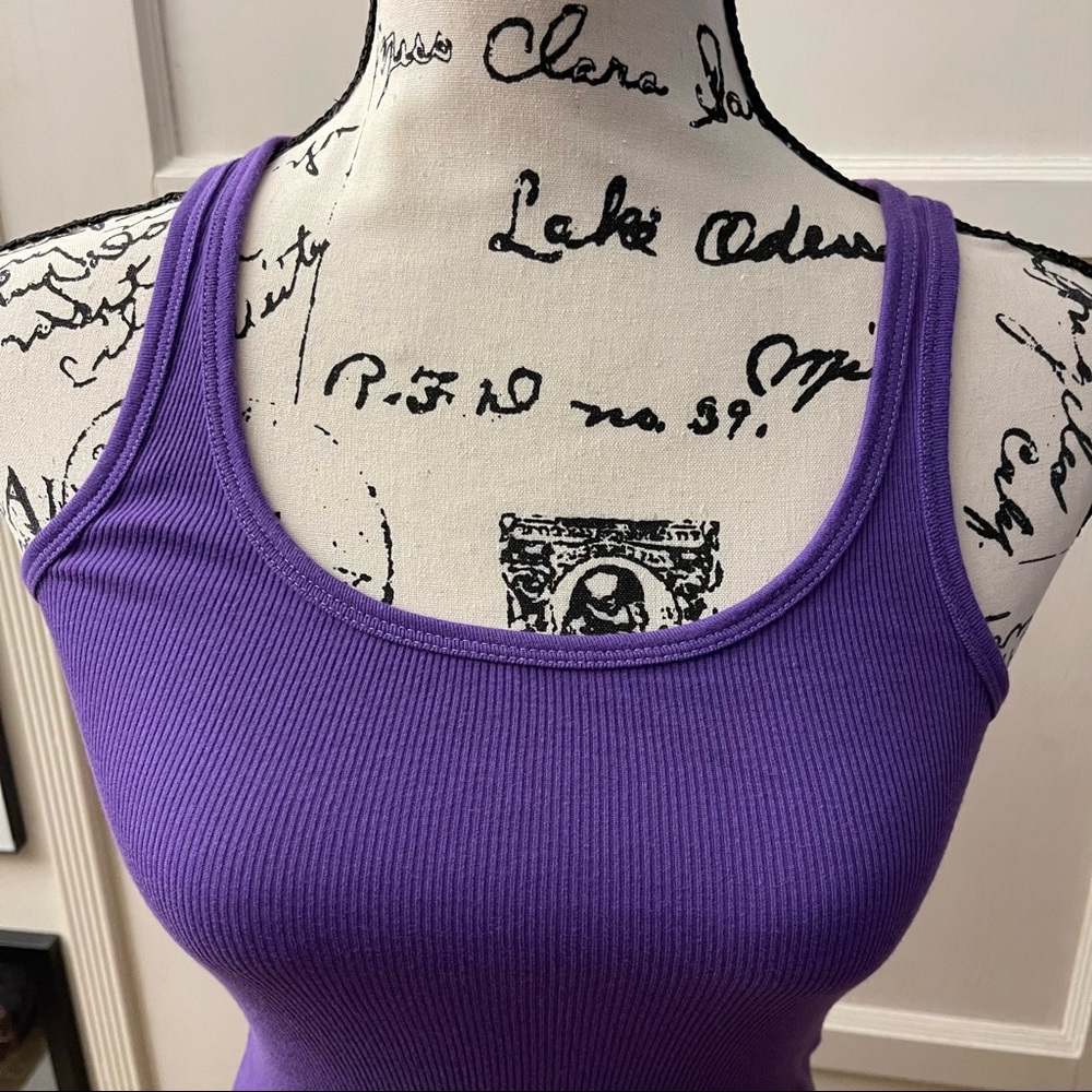 BNWOT Aeropostale Ribbed Tank Top - Picture 2 of 7